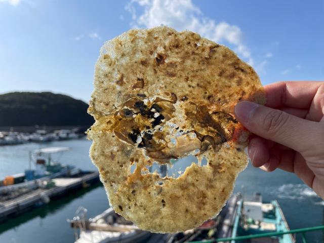 牡蠣せんべい