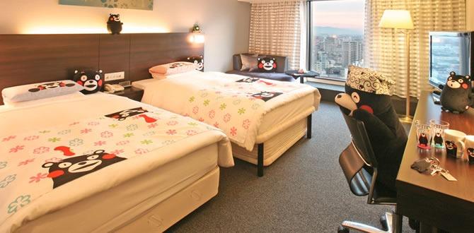 ANAクラウンプラザホテル熊本ニュースカイの「くまモンデザインルーム」の写真